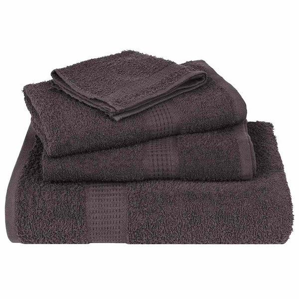 Waschtücher FROGN 10 Stk. Anthrazit 30x30 cm 360 g/m²