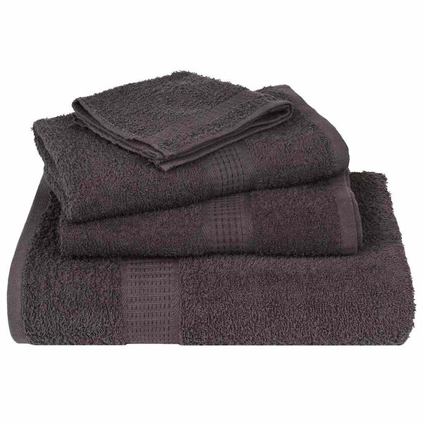Waschtücher FROGN 50 Stk. Anthrazit 30x30 cm 360 g/m²