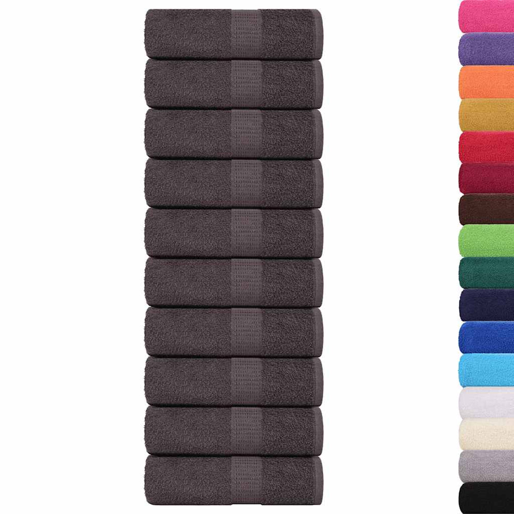 Gästetücher FROGN 50 Stk. Anthrazit 30x50 cm 360 g/m²