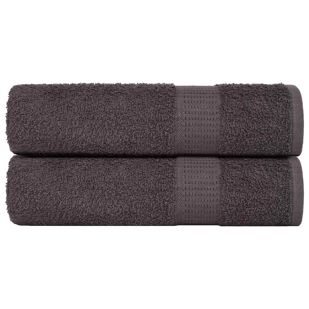 Handtücher FROGN 2 Stk. Anthrazit 50x100 cm 360 g/m²