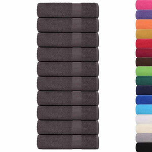 Handtücher FROGN 50 Stk. Anthrazit 50x100 cm 360 g/m²