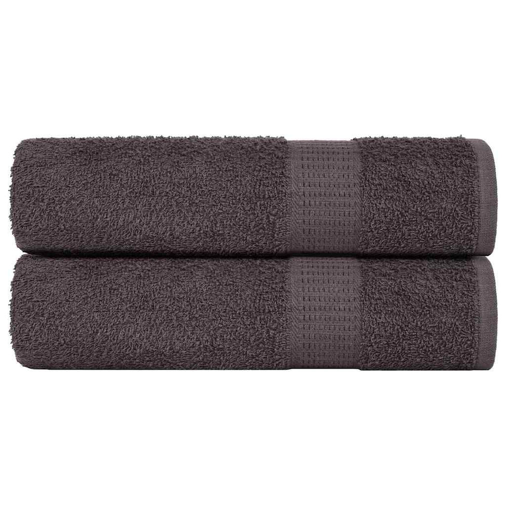 Duschtücher FROGN 2 Stk. Anthrazit 70x140 cm 360 g/m²