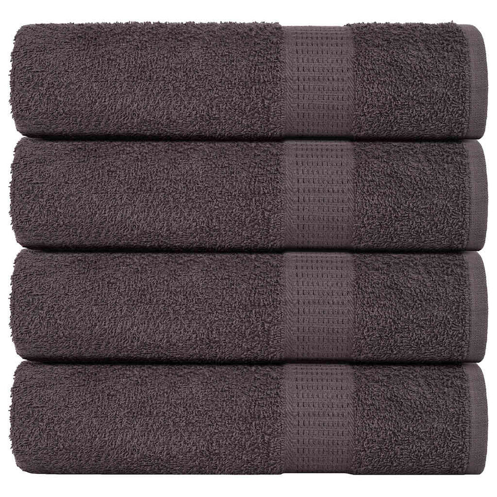 Duschtücher FROGN 4 Stk. Anthrazit 70x140 cm 360 g/m²