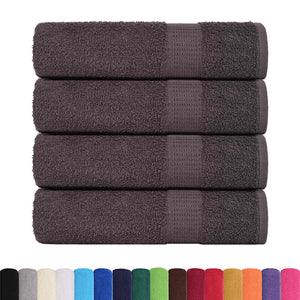 Duschtücher FROGN 4 Stk. Anthrazit 70x140 cm 360 g/m²