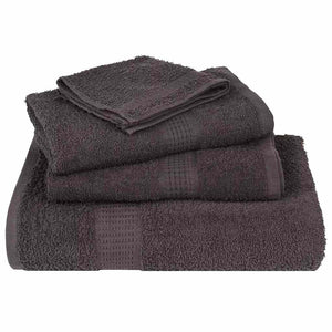 Badetücher FROGN 4 Stk. Anthrazit 100x150 cm 360 g/m²
