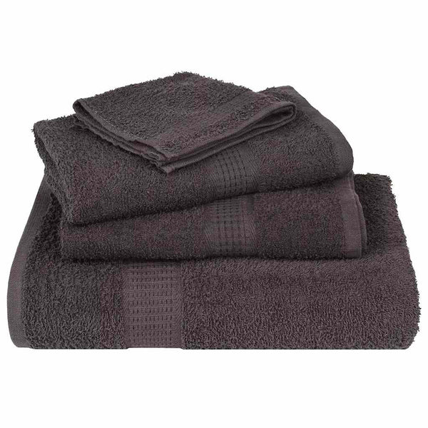 Badetücher FROGN 25 Stk. Anthrazit 100x150 cm 360 g/m²