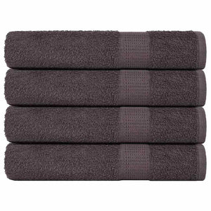 Saunatücher FROGN 4 Stk. Anthrazit 80x200 cm 360 g/m²