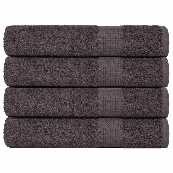 Saunatücher FROGN 4 Stk. Anthrazit 80x200 cm 360 g/m²