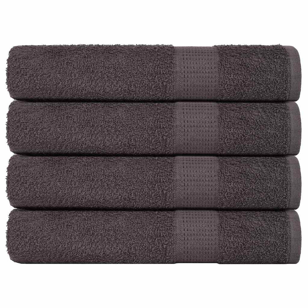 Handtücher FROGN 4 Stk. Anthrazit 100x200 cm 360 g/m²