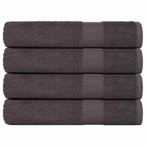 Handtücher FROGN 4 Stk. Anthrazit 100x200 cm 360 g/m²