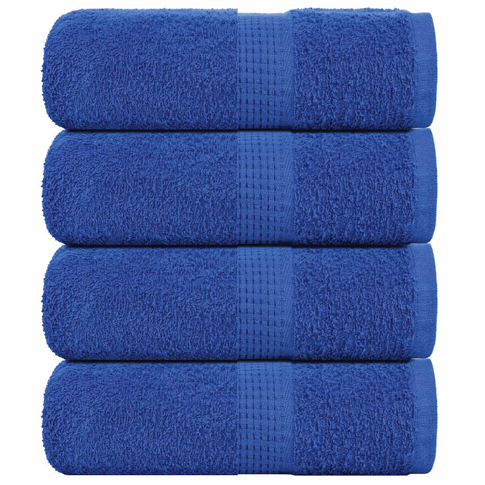 Gästetücher FROGN 4 Stk. Blau 30x50 cm 360 g/m²