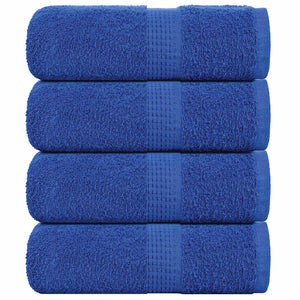 Gästetücher FROGN 4 Stk. Blau 30x50 cm 360 g/m²