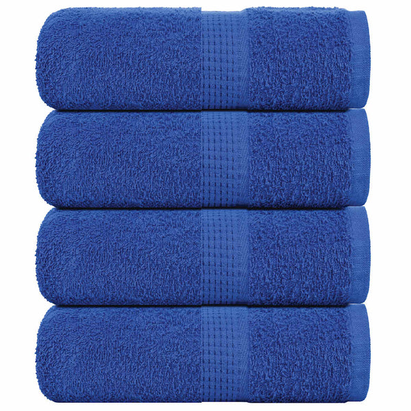 Gästetücher FROGN 4 Stk. Blau 30x50 cm 360 g/m²