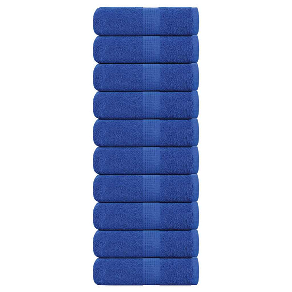 Gästetücher FROGN 10 Stk. Blau 30x50 cm 360 g/m²