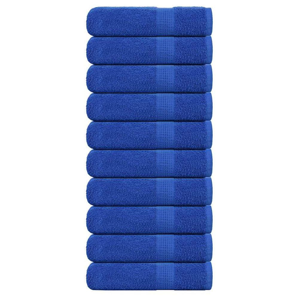 Handtücher FROGN 10 Stk. Blau 50x100 cm 360 g/m²