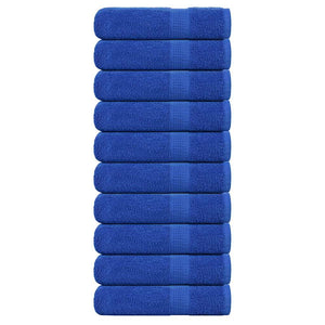 Handtücher FROGN 10 Stk. Blau 50x100 cm 360 g/m²