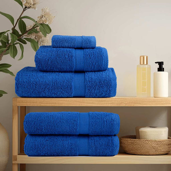 Handtücher FROGN 10 Stk. Blau 50x100 cm 360 g/m²