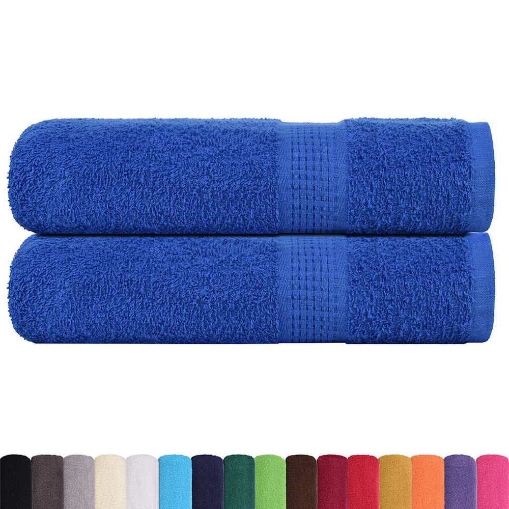 Badetücher FROGN 2 Stk. Blau 100x150 cm 360 g/m²