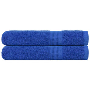 Saunatücher FROGN 2 Stk. Blau 80x200 cm 360 g/m²