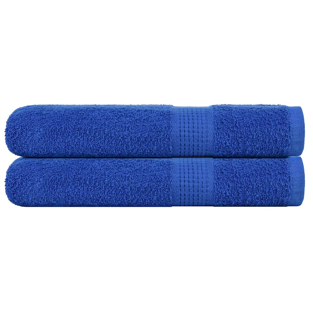 Saunatücher FROGN 2 Stk. Blau 80x200 cm 360 g/m²