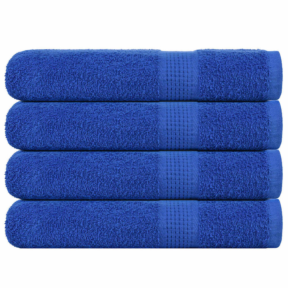 Saunatücher FROGN 4 Stk. Blau 80x200 cm 360 g/m²