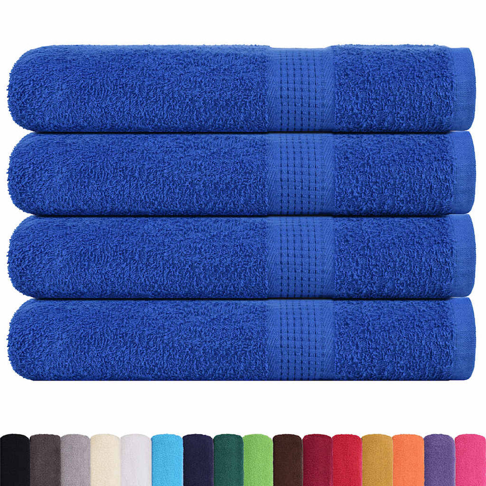 Saunatücher FROGN 4 Stk. Blau 80x200 cm 360 g/m²