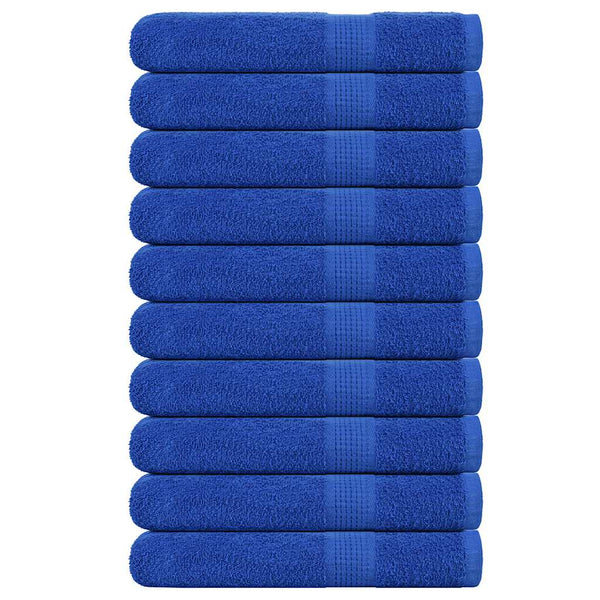 Saunatücher FROGN 10 Stk. Blau 80x200 cm 360 g/m²
