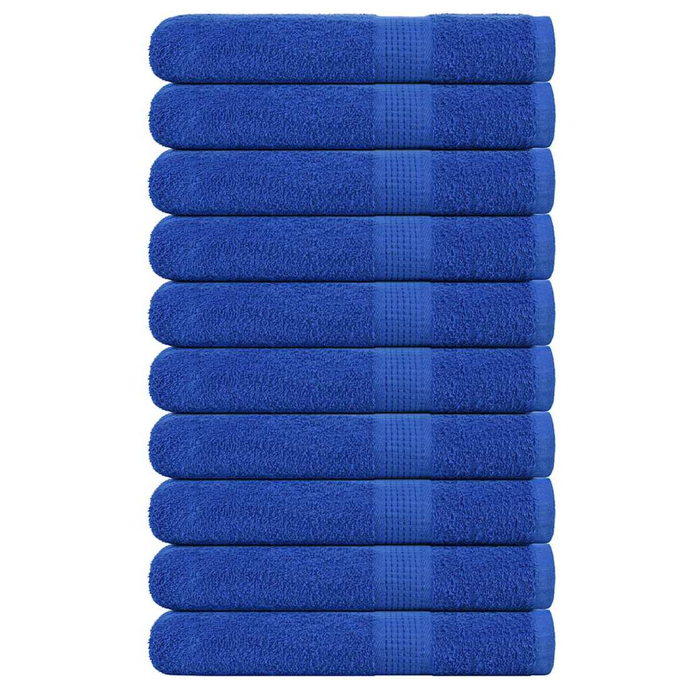 Handtücher FROGN 10 Stk. Blau 100x200 cm 360 g/m²