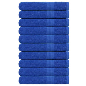 Handtücher FROGN 10 Stk. Blau 100x200 cm 360 g/m²