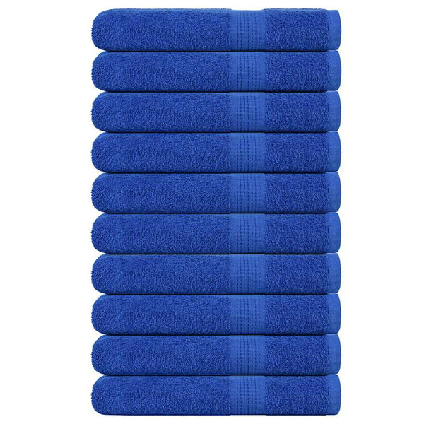 Handtücher FROGN 10 Stk. Blau 100x200 cm 360 g/m²