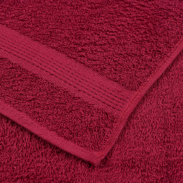 Waschtücher FROGN 2 Stk. Bordeaux 30x30 cm 360 g/m²