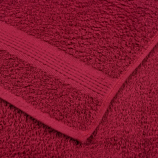 Duschtücher FROGN 4 Stk. Bordeaux 70x140 cm 360 g/qm