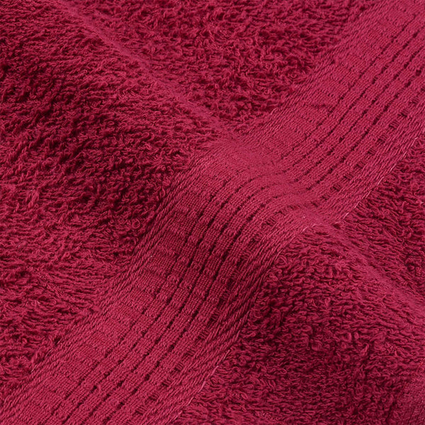 Saunatücher FROGN 4 Stk. Bordeaux 80x200 cm 360 g/m²