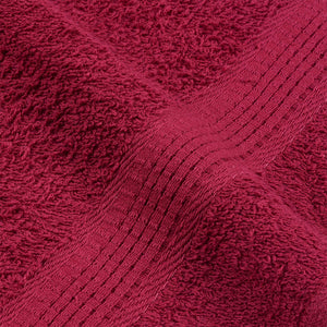 Saunatücher FROGN 10 Stk. Bordeaux 80x200 cm 360 g/m²