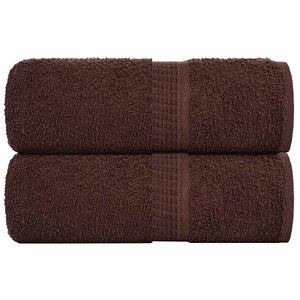 Waschtücher FROGN 2 Stk. Braun 30x30 cm 360 g/m²