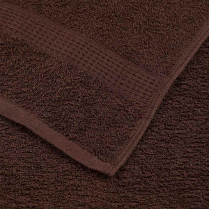 Waschtücher FROGN 4 Stk. Braun 30x30 cm 360 g/m²