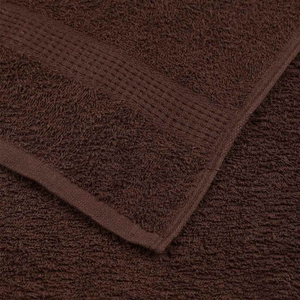 Gästetücher FROGN 10 Stk. Braun 30x50 cm 360 g/m²