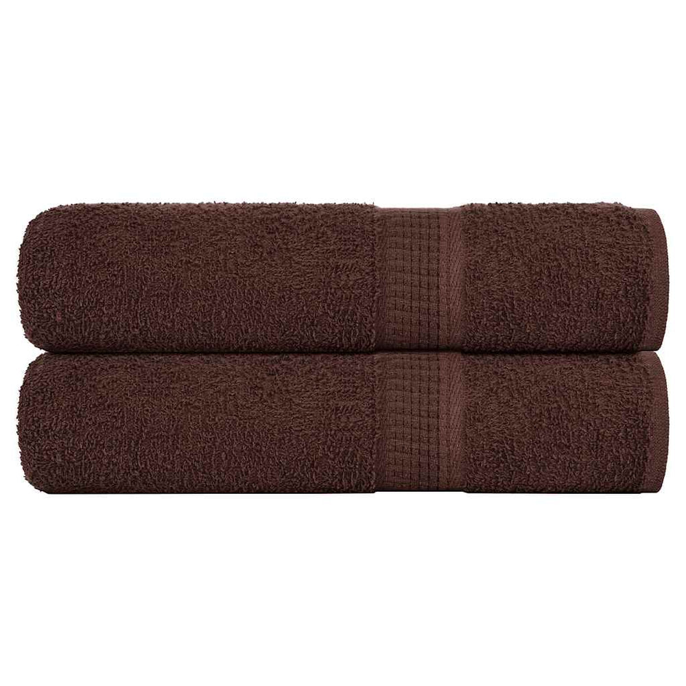 Handtücher FROGN 2 Stk. Braun 50x100 cm 360 g/m²