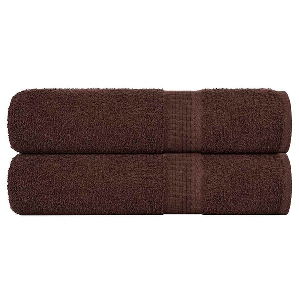 Handtücher FROGN 2 Stk. Braun 50x100 cm 360 g/m²