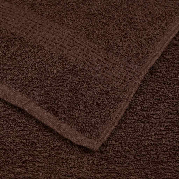 Handtücher FROGN 10 Stk. Braun 50x100 cm 360 g/m²