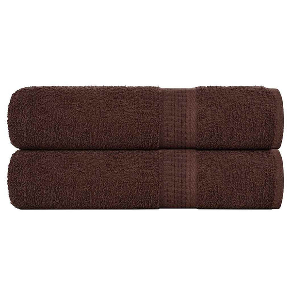 Duschtücher FROGN 2 Stk. Braun 70x140 cm 360 g/m²