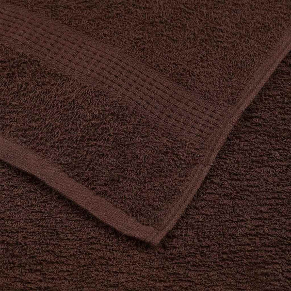 Handtücher FROGN 10 Stk. Braun 100x200 cm 360 g/m²