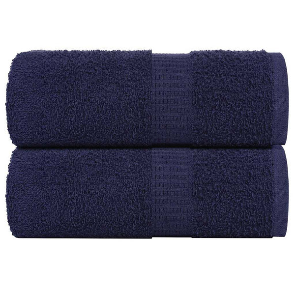 Waschtücher FROGN 2 Stk. Marineblau 30x30 cm 360 g/m²