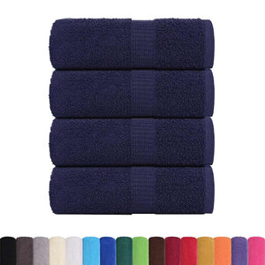 Waschtücher FROGN 4 Stk. Marineblau 30x30 cm 360 g/m²