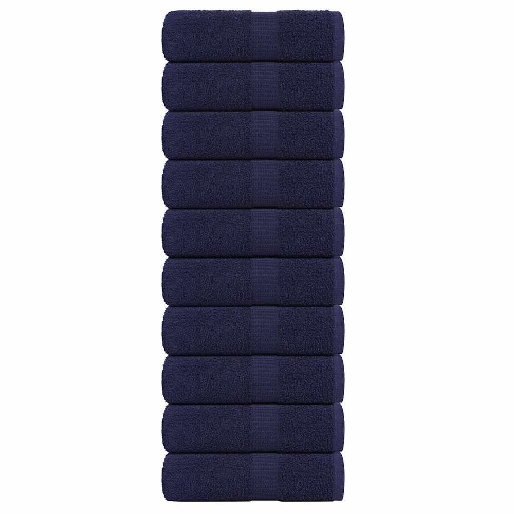 Waschtücher FROGN 10 Stk. Marineblau 30x30 cm 360 g/m²