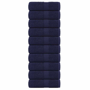 Waschtücher FROGN 10 Stk. Marineblau 30x30 cm 360 g/m²