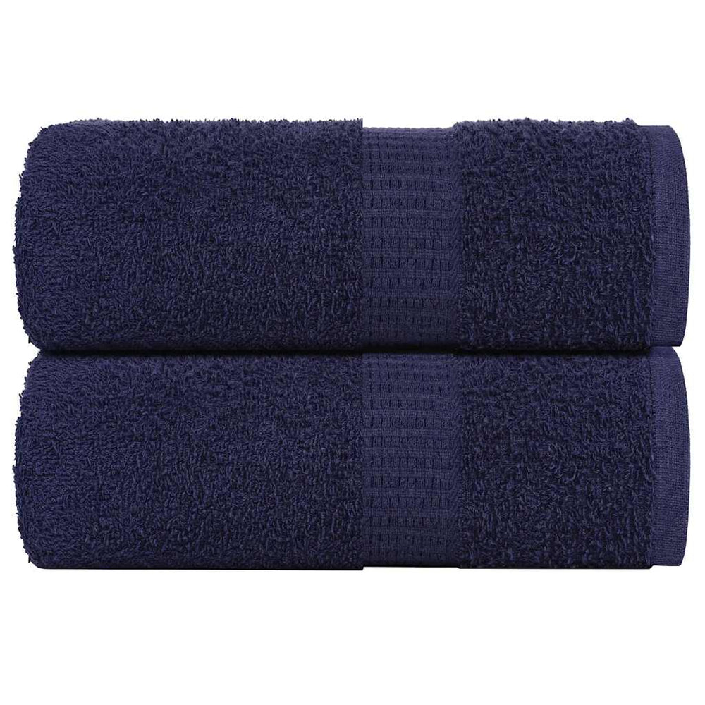 Gästetücher FROGN 2 Stk. Marineblau 30x50 cm 360 g/m²