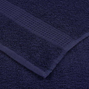 Gästetücher FROGN 4 Stk. Marineblau 30x50 cm 360 g/m²