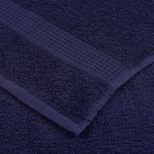 Gästetücher FROGN 10 Stk. Marineblau 30x50 cm 360 g/m²