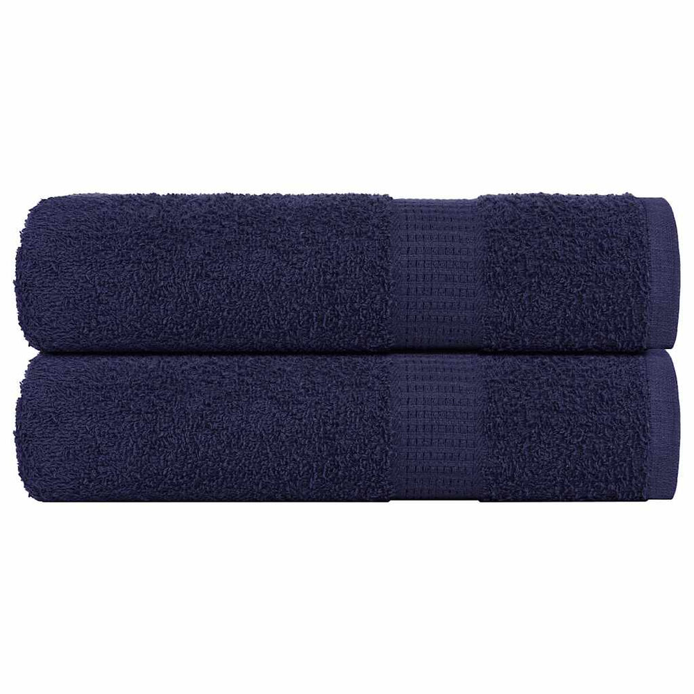 Handtücher FROGN 2 Stk. Marineblau 50x100 cm 360 g/m²